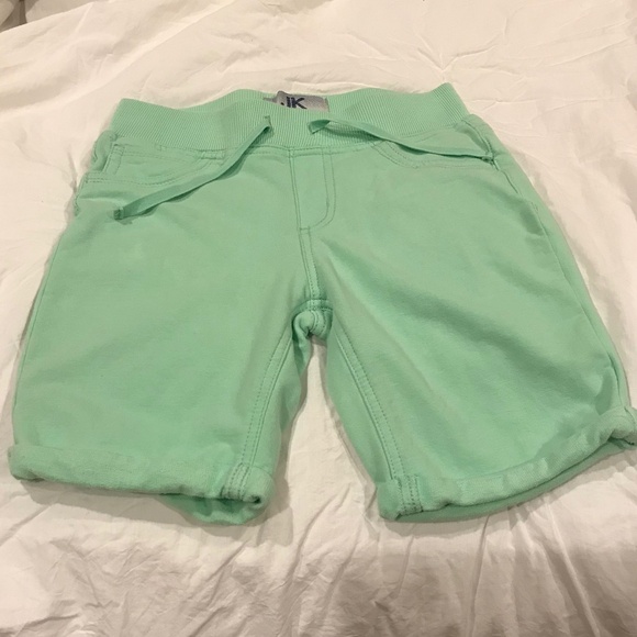 GIRLS JK INDIGO GREEN SZ 12 Bermuda, EUC - Picture 1 of 7